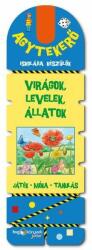 HVG Könyvek Agytekerő: Mă pregătesc de școală, Flori-frunze-animale - carte pentru copii, în lb. maghiară (3732)
