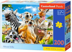Castorland B-222148 - Afrikai szelfi - 200 db-os puzzle (B-222148)