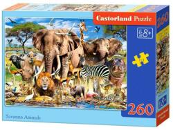 Castorland B-27545 - A szavanna állatai - 260 db-os puzzle (B-27545)