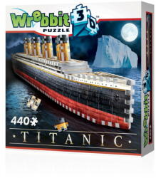 Wrebbit Wrebbit 01014 - Titanic óceánjáró hajó - 440 db-os 3D puzzle