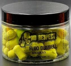 No Respect Fluo 10 mm 45 g Ananas Dumbells Boilies (141104501)