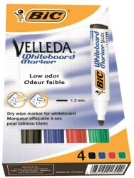BIC Marker whiteboard BIC Velleda set 4 culori (MBW00)