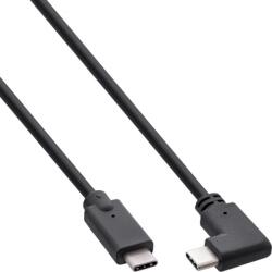 InLine Cablu USB 3.2 Gen2 type C drept/unghi 90 grade T-T 1m, InLine IL35701W (IL35701W)