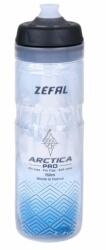 Zéfal Arctica Pro 75 hőszigetelt (2, 5 óra) kulacs, 750 ml, csavaros, ezüst-kék