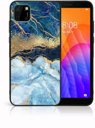 Husa din silicon MY ART Huawei Y5p BLUE MARBLE (141)