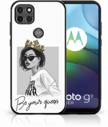 MY ART Husă de protecție Motorola Moto G9 Power -QUEEN (139)