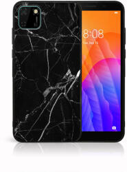 Husa din silicon MY ART Huawei Y5p BLACK MARBLE (142)