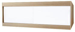  NOWLE felépítmény a 180/200 szekrényekhez - sonoma tölgy/fehér Méret: 180 (SB73102/1A)