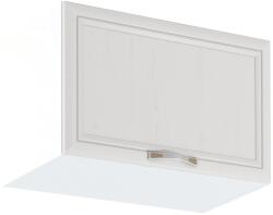 TEMPO KONDELA Felsőszekrény G60KN, fehér/sosna Andersen, SICILIA