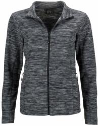 James & Nicholson (Daiber) Női fleece felső JN769 - Szürke melírozott / antracit | L (1-JN769-1750164)