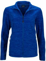 James & Nicholson (Daiber) Női fleece felső JN769 - Királykék melírozott / kék | 2XL (1-JN769-1750171)