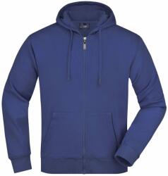 Daiber Hanorac pentru bărbați cu fermoar și glugă JN042 - Albastru regal | 2XL (JN042-149210)