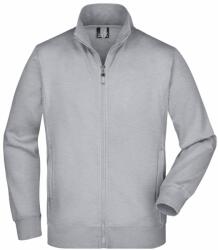 Daiber Hanorac unicolor de bărbați JN046 - Gri prespălat | L (JN046-149235)