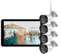 HighVision - 4/8 kamerás WiFi szett, 10" monitorral, jelismétlővel, 3MP