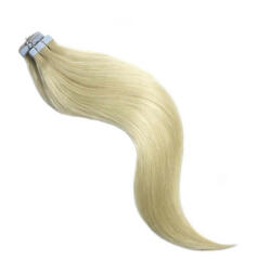 HairExtensionShop TAPE IN Ragasztócsíkos Póthaj Standard Mézszőke Színben 55cm (Szín #22) (RT5522)