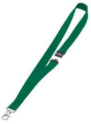 DURABLE Azonosítókártya-tartó, nyakba akasztható, biztonsági csattal, DURABLE, zöld (DB813705) - onlinepapirbolt