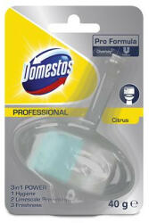 Domestos WC tisztító blokk, 40 g, DOMESTOS "3 in 1", citrus (KHT623) - onlinepapirbolt