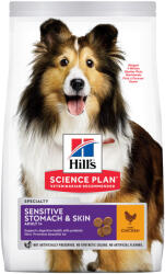 Hill's Hill's Science Plan Adult 1 + Sensitive Stomach & Skin Medium Pui - 14 kg