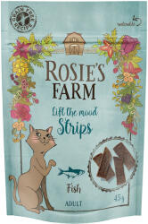 Rosie's Farm Rosie's Farm Snack "Strips" Pește - 45 g