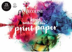 Ecoline Watercolour Print Paper A4, 150g, 75 lap