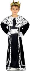 Fiestas Guirca Costum pentru copii Regele Melchior - negru Mărimea - Copii: M Costum bal mascat copii