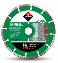 RUBI Disc diamantat pt. beton si caramida 180mm, SEV 180 Pro - RUBI-25938 (RUBI-25938) - criano Disc de taiere