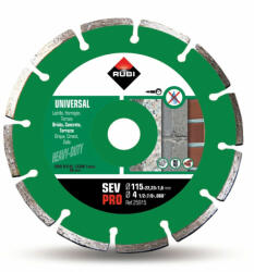 RUBI Disc diamantat pt. beton si caramida 115mm, SEV 115 Pro - RUBI-25915 (RUBI-25915) Disc de taiere