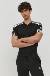 adidas Performance edzős póló Squadra 21 fekete, nyomott mintás, GN5720 - fekete XXL
