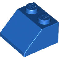 LEGO® 3039c7 - LEGO kék kocka 45° elem 2 x 2 méretű (3039c7)