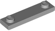 LEGO® 41740c86 - LEGO világos szürke lap 1 x 4 méretű, 2 bütyökkel, peremmel (41740c86)