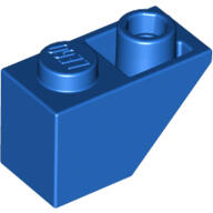 LEGO® 3665c7 - LEGO kék kocka inverz 45° elem 1x2 méretű (3665c7)
