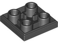 LEGO® 11203c11 - LEGO fekete inverz csempe 2 x 2 méretű (11203c11)