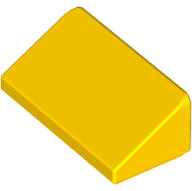 LEGO® 85984c3 - LEGO sárga 30° lejtő 1 x 2 x 2/3 méretű (85984c3)