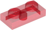 LEGO® 3023c17 - LEGO átlátszó piros lap 1 x 2 méretű (3023c17)
