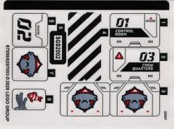 LEGO® 60265stk01 - LEGO Matrica lap - 60265 készlethez (60265stk01)