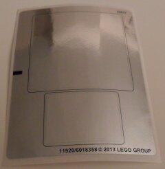 LEGO® 41004stk01 - LEGO Matrica lap - 41004 készlethez (41004stk01)