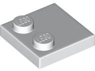 LEGO® 33909c1 - LEGO fehér csempe 2 x 2 méretű, 2 bütyökkel a szélén (33909c1)