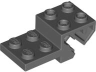 LEGO® 69963c85 - LEGO sötétszürke jármű alváz 2 x 4 méretű felfüggesztéssel (69963c85)