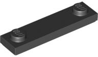 LEGO® 41740c11 - LEGO fekete lap 1 x 4 méretű, 2 bütyökkel, peremmel (41740c11)