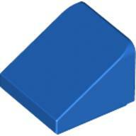 LEGO® 54200c7 - LEGO kék lap 1 x 1 x 2/3 méretű, lejtő (54200c7)