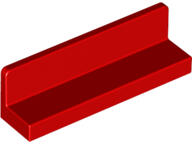 LEGO® 30413c5 - LEGO piros fal elem 1 x 4 x 1 méretű (30413c5)