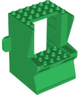 LEGO® 65067c6 - LEGO zöld minifigura játékgép test (65067c6)