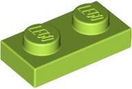 LEGO® 3023c34 - LEGO lime zöld lap 1 x 2 méretű (3023c34)
