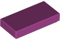 LEGO® 3069bc71 - LEGO magenta csempe 1 x 2 méretű (3069bc71)