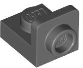 LEGO® 36840c85 - LEGO sötétszürke lap 1 x 1 - 1 x 1 inverz fordító (36840c85)