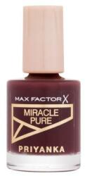 MAX Factor Priyanka Miracle Pure lac de unghii 12 ml pentru femei 380 Bold Rosewood