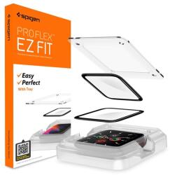 Spigen Pro Flex EZ Fit Apple Watch S4/S5/S6/SE 44mm tempered kijelzővédő fólia felhelyező kerettel (2db) (AFL01220) - speedshop