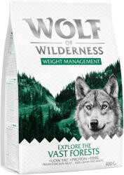 Wolf of Wilderness 400g Wolf Of Wilderness Explore The Vast Forests-Weight Management száraz kutyatáp