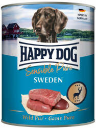 Happy Dog 12x800g Happy Dog Sensible Pure - Sweden (vad pur)nedves kutyaeledel