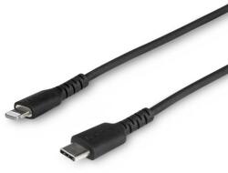 StarTech Cablu de date Startech RUSBCLTMM1MB, USB-C - Lightning, 1m, Black (RUSBCLTMM1MB)